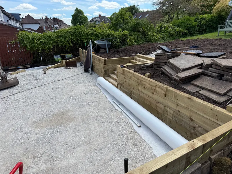Garden Rebuild — Staffordshire